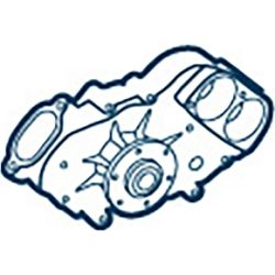 OE Germany Wasserpumpe 01 2000 611002