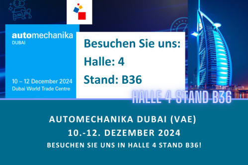 Ankündigung Automechanika Dubai 2024
