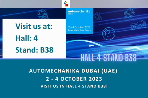 Announcement Automechanika Dubai 2023