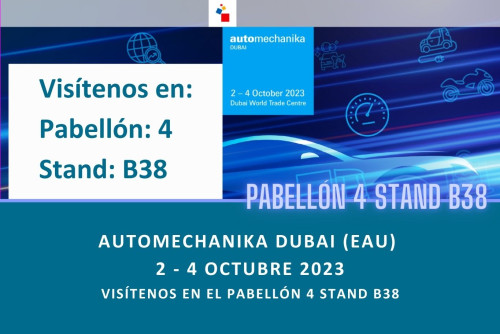 Anuncio Automechanika Dubai 2023