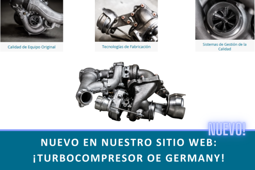 Nuevo sitio web de turbocompresores